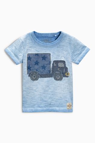 Blue Truck Short Sleeve T-Shirt (3mths-6yrs)